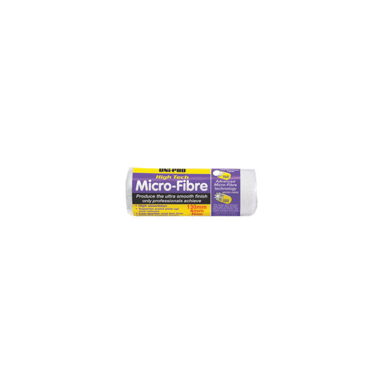 UNi-PRO High Tech Microfibre Roller Cover Range 4mm Nap
