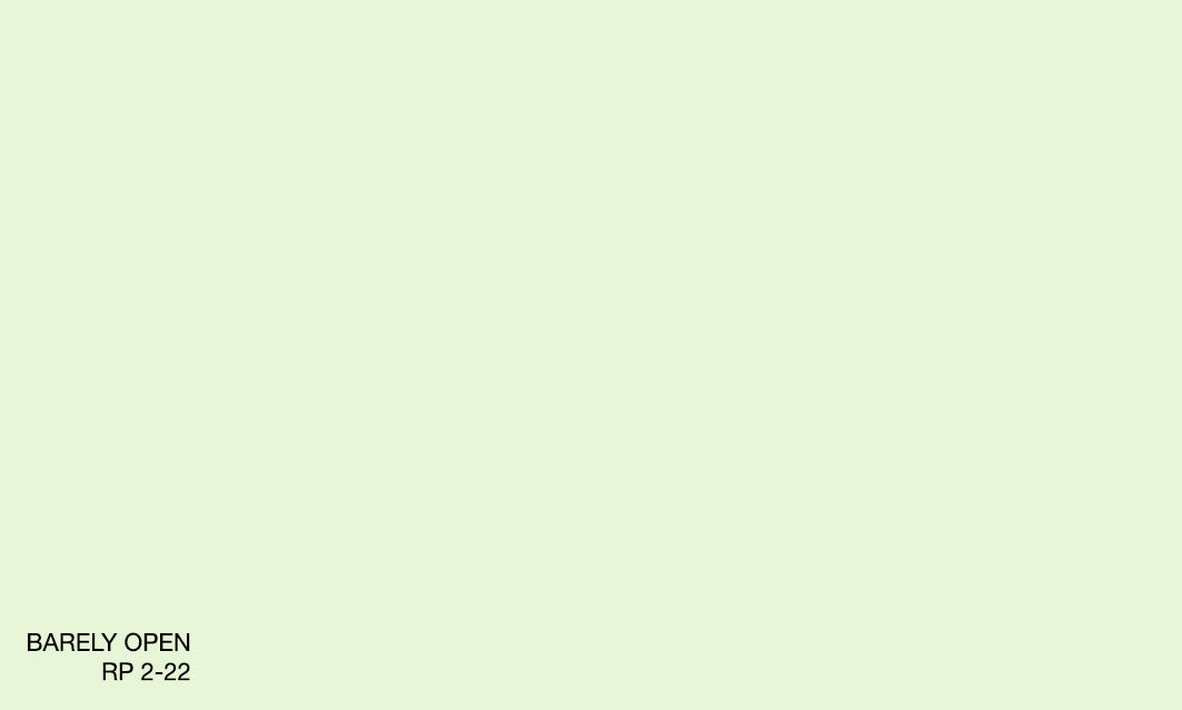 BARELY OPEN RP 22-2 (R.COAT)