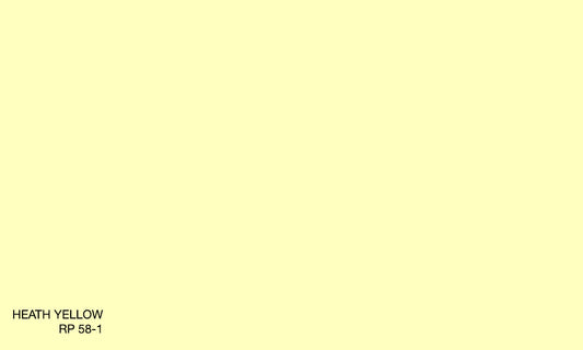HEATH YELLOW RP 58-1 (R.AQUA)