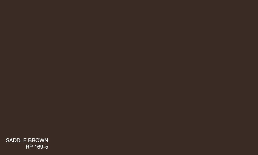SADDLE BROWN RP 169-5 (R.WASH)