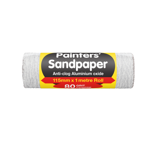 UNi-PRO Aluminium Oxide Sandpaper Rolls Range 115mm x 1mt