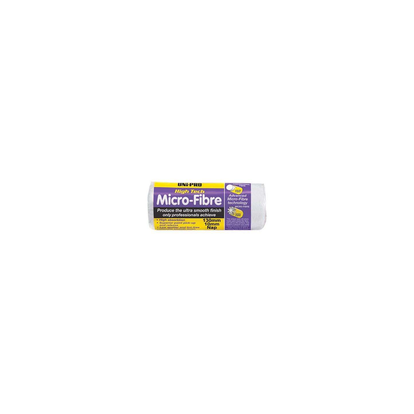 UNi-PRO High Tech Microfibre Cover Range 10mm Nap