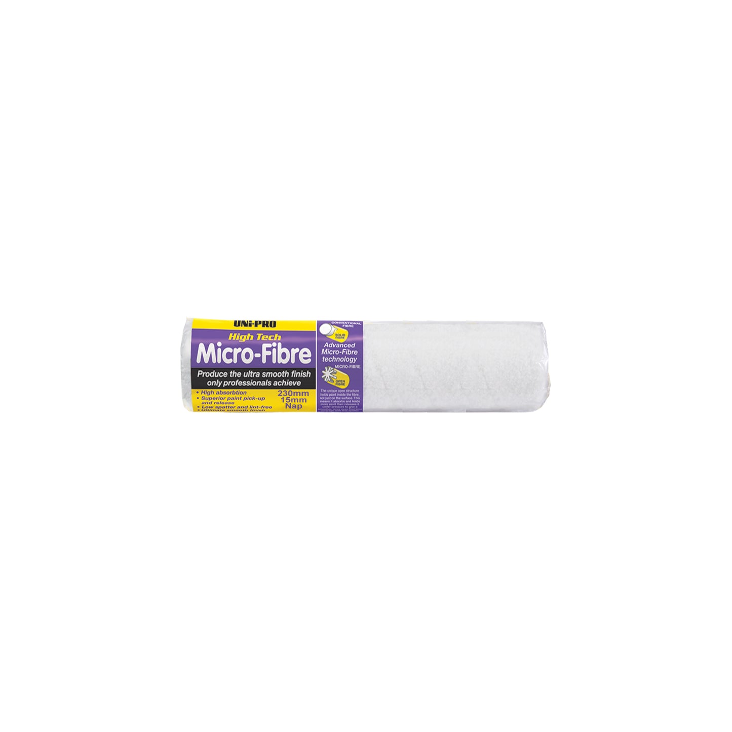 UNi-PRO High Tech Microfibre Cover Range 15mm Nap