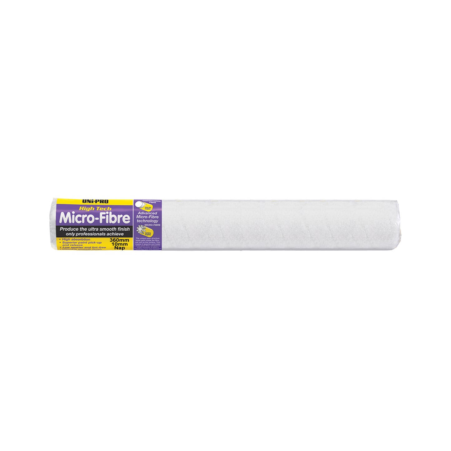 UNi-PRO High Tech Microfibre Cover Range 10mm Nap