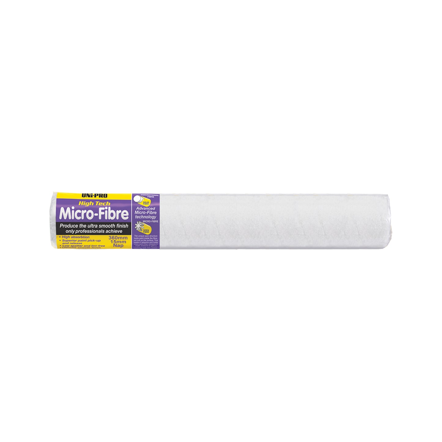 UNi-PRO High Tech Microfibre Cover Range 15mm Nap